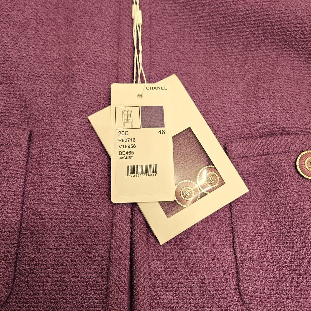 Brand NEW chanel Boucle Tweed Jacket 20B - Picture 6 of 13